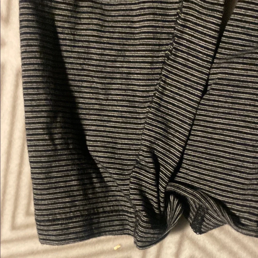 True‎ Religion Gray Long Sleeve Henley Tee